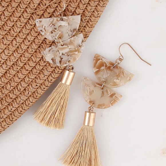 BellanBlue Jewelry - Boho Tassel Minimalist Drop Earrings